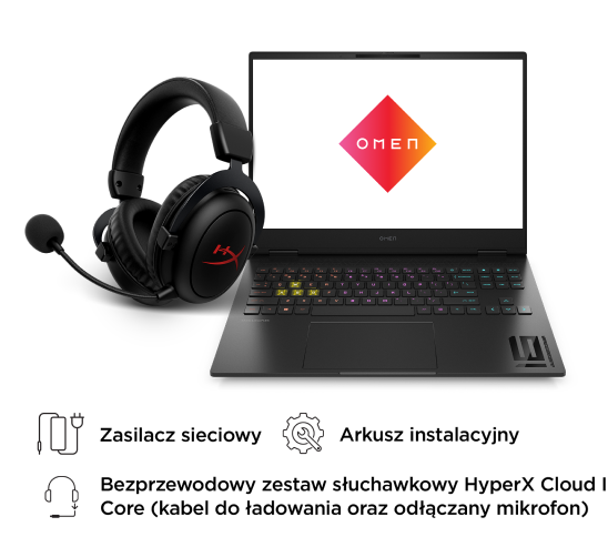 Image: HP Laptop gamingowy Omen Transcend 16 HP Laptop gamingowy Omen Transcend 16