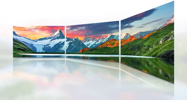 Monitor TV LG zapewnia wyraźny obraz pod szerokim kątem