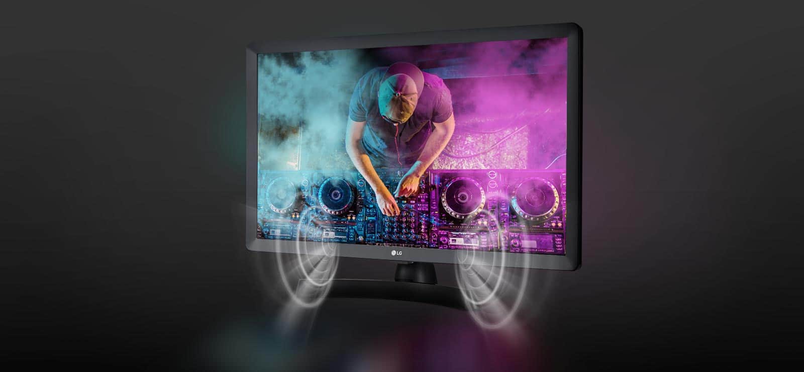 Wciągająca rozrywka dzięki dwóm głośnikom stereo o mocy 5 W każdy