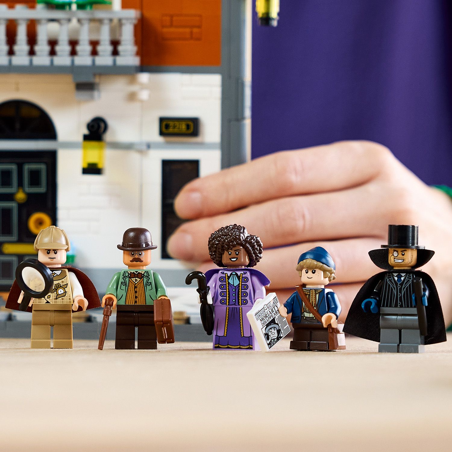 W zestawie pięć minifigurek