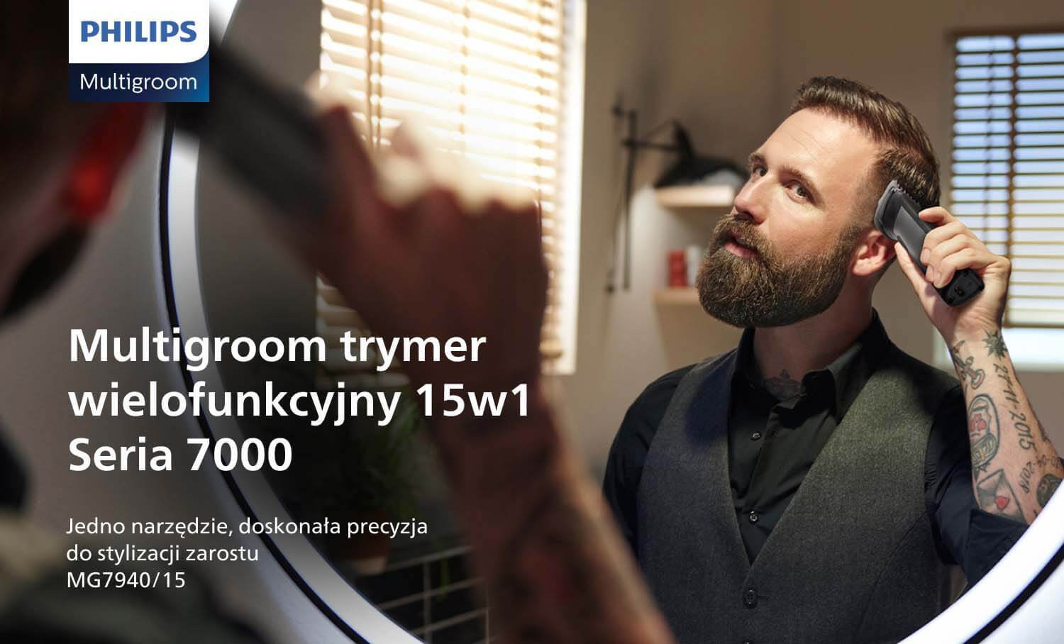 Multigroom MG7940/15 - narzędzie do stylizacji zarostu w porównywarce Ceneo Multigroom MG7940/15 - narzędzie do stylizacji zarostu w porównywarce Ceneo