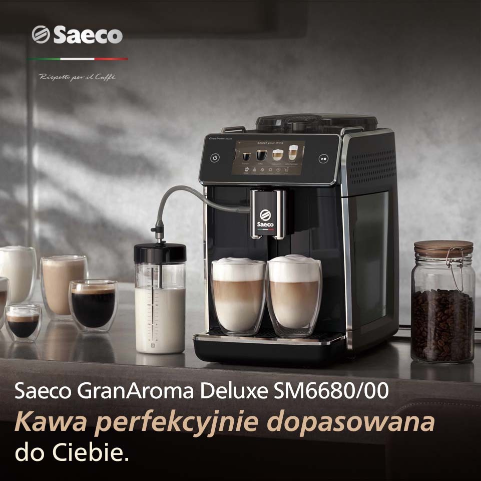 Ekspres Saeco model GranAroma Deluxe dostępny w Ceneo Ekspres Saeco model GranAroma Deluxe dostępny w Ceneo