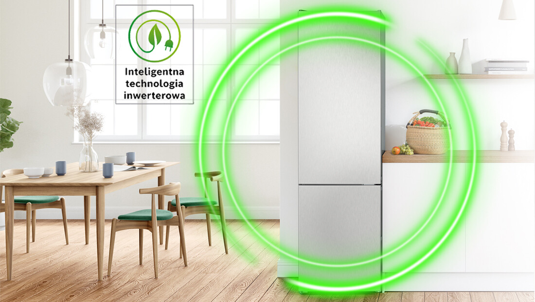 Inteligentna technologia inwerterowa to wyjątkowo cicha praca oraz trwałość i niezmiennie niskie zużycie energii