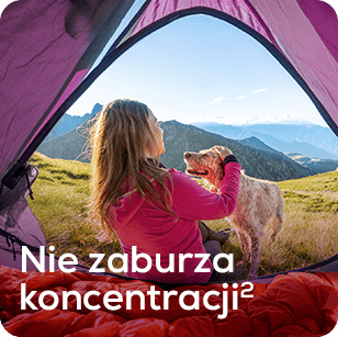 Nie zaburza koncentracji Nie zaburza koncentracji