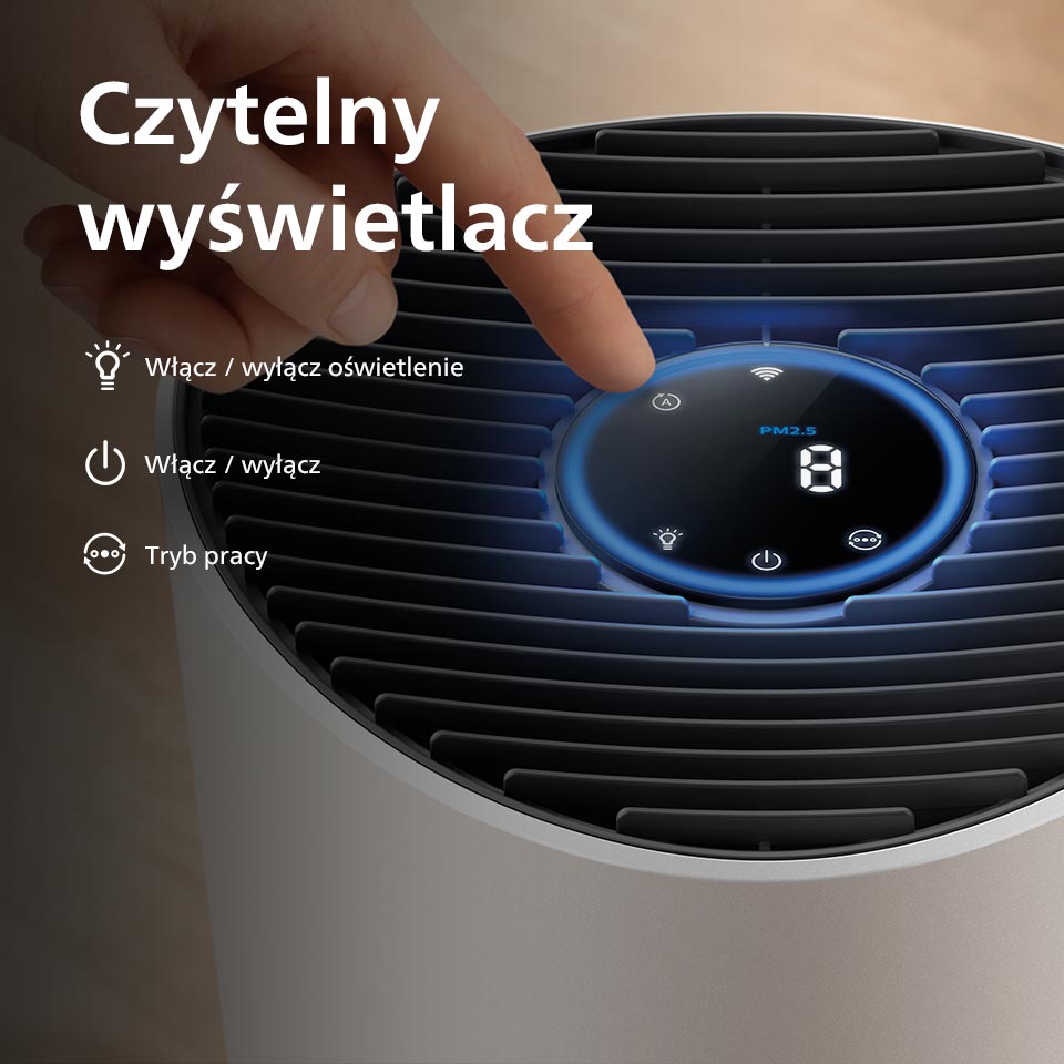 Philips Filtr NanoProtect HEPAwyłapuje cząsteczki 100x mniejsze niż tradycyjny filtr HEPA Philips Filtr NanoProtect HEPAwyłapuje cząsteczki 100x mniejsze niż tradycyjny filtr HEPA