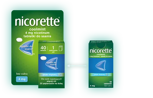 Nowe opakowania TABLETEK Nicorette