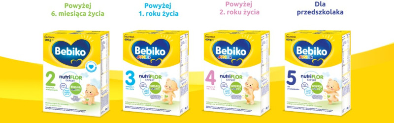 Bebiko – produkty na kolejne etapy rozwoju dziecka Bebiko – produkty na kolejne etapy rozwoju dziecka