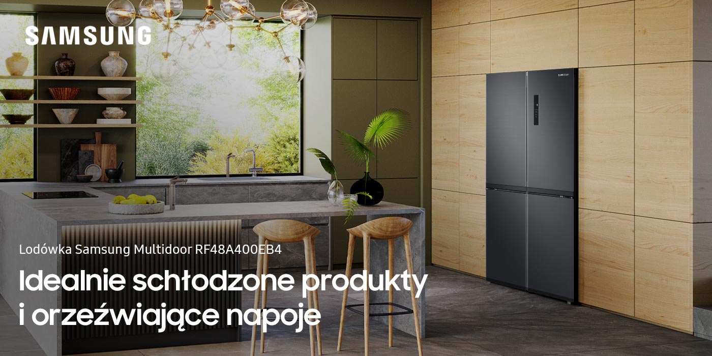 Lodówka multidoor Samsung RF48A400EB4 Lodówka multidoor Samsung RF48A400EB4