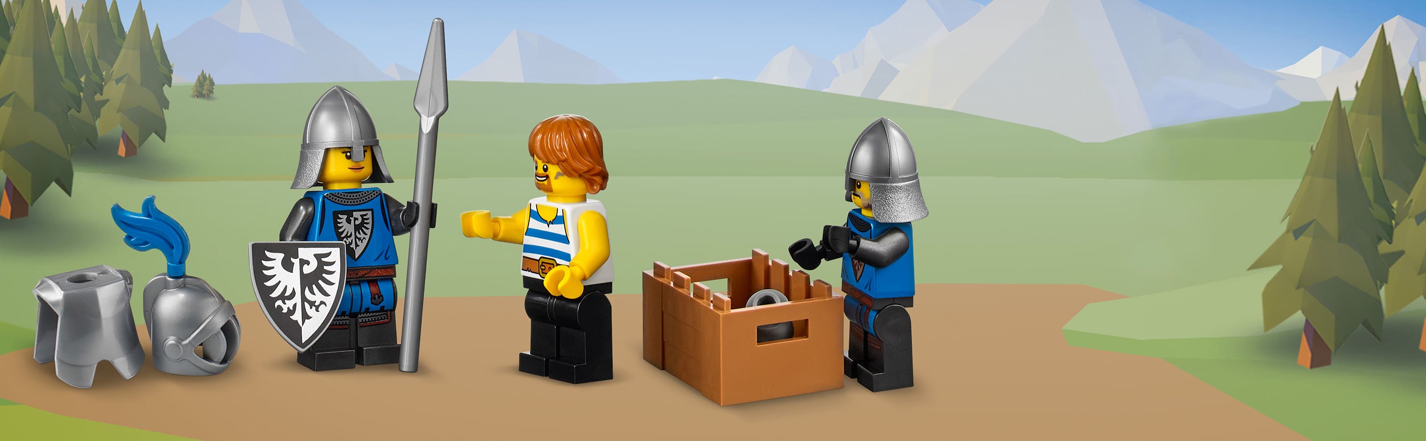 W zestawie 3 minifigurki LEGO®