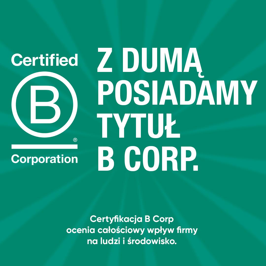 Certyfikat B Corp dla firmy Opella - producenta Dulcobis Certyfikat B Corp dla firmy Opella - producenta Dulcobis