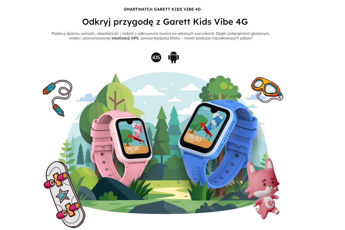Smartwatch Garett Kids eSIM 4G