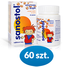 Opakowanie Sanostol 30 szt. Opakowanie Sanostol 30 szt.