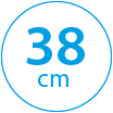 Tylko 38 cm głębokości