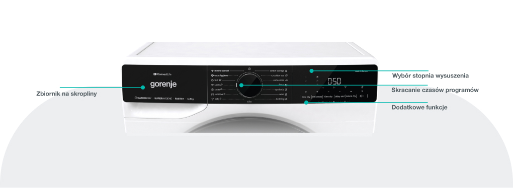 Image: Gorenje washing machine WPNA84A2TSWIFI-PL Gorenje washing machine WPNA84A2TSWIFI-PL