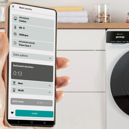 Image: Gorenje washing machine WPNA84A2TSWIFI-PL Gorenje washing machine WPNA84A2TSWIFI-PL