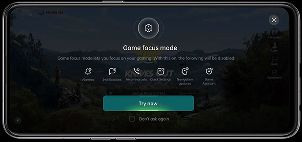 Game Focus Mode