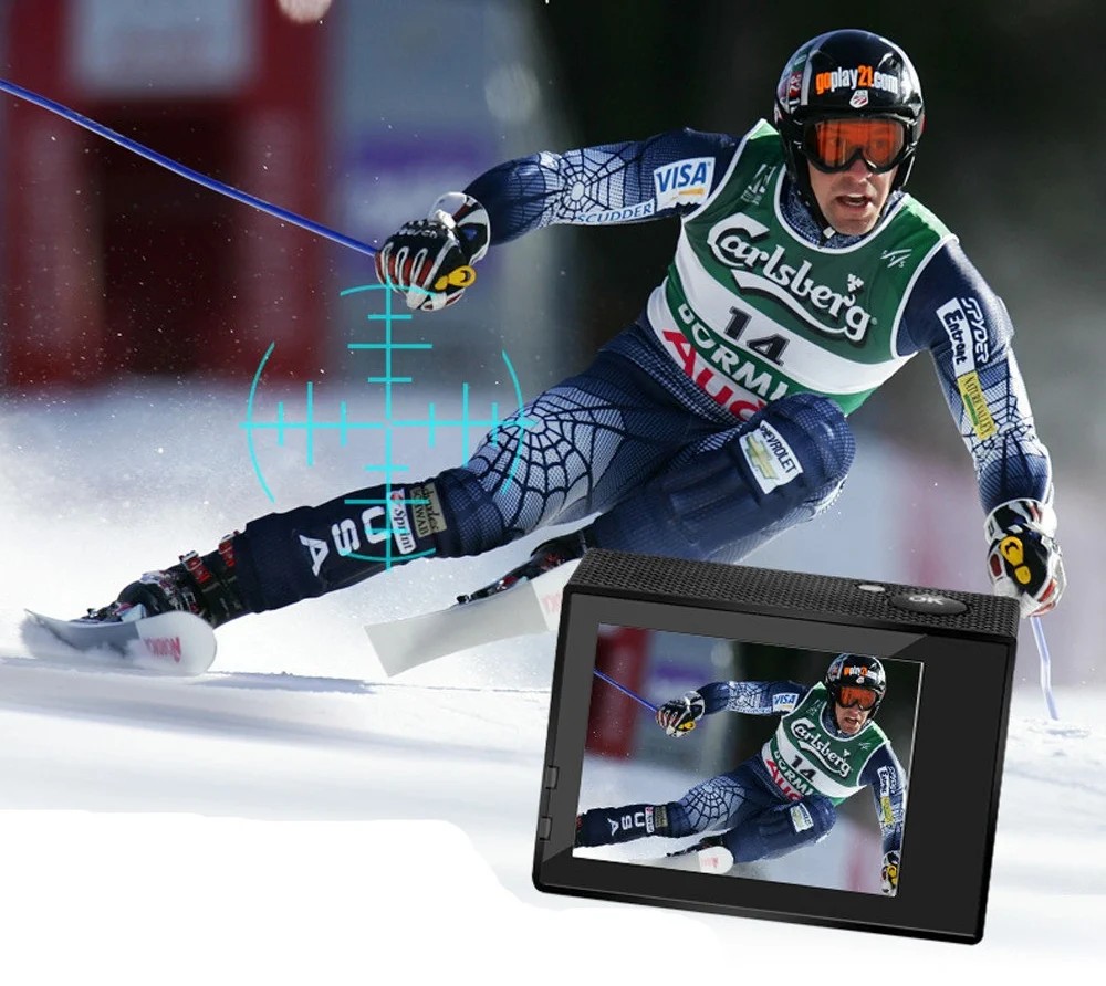 EXTRALINK A10 ACTION CAMERA BLACK batna24