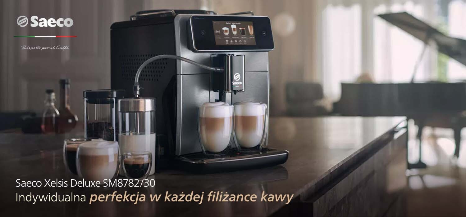 W porównywarce Ceneo znajdziesz ekspres Saeco Xelsis Deluxe SM8782/30 W porównywarce Ceneo znajdziesz ekspres Saeco Xelsis Deluxe SM8782/30