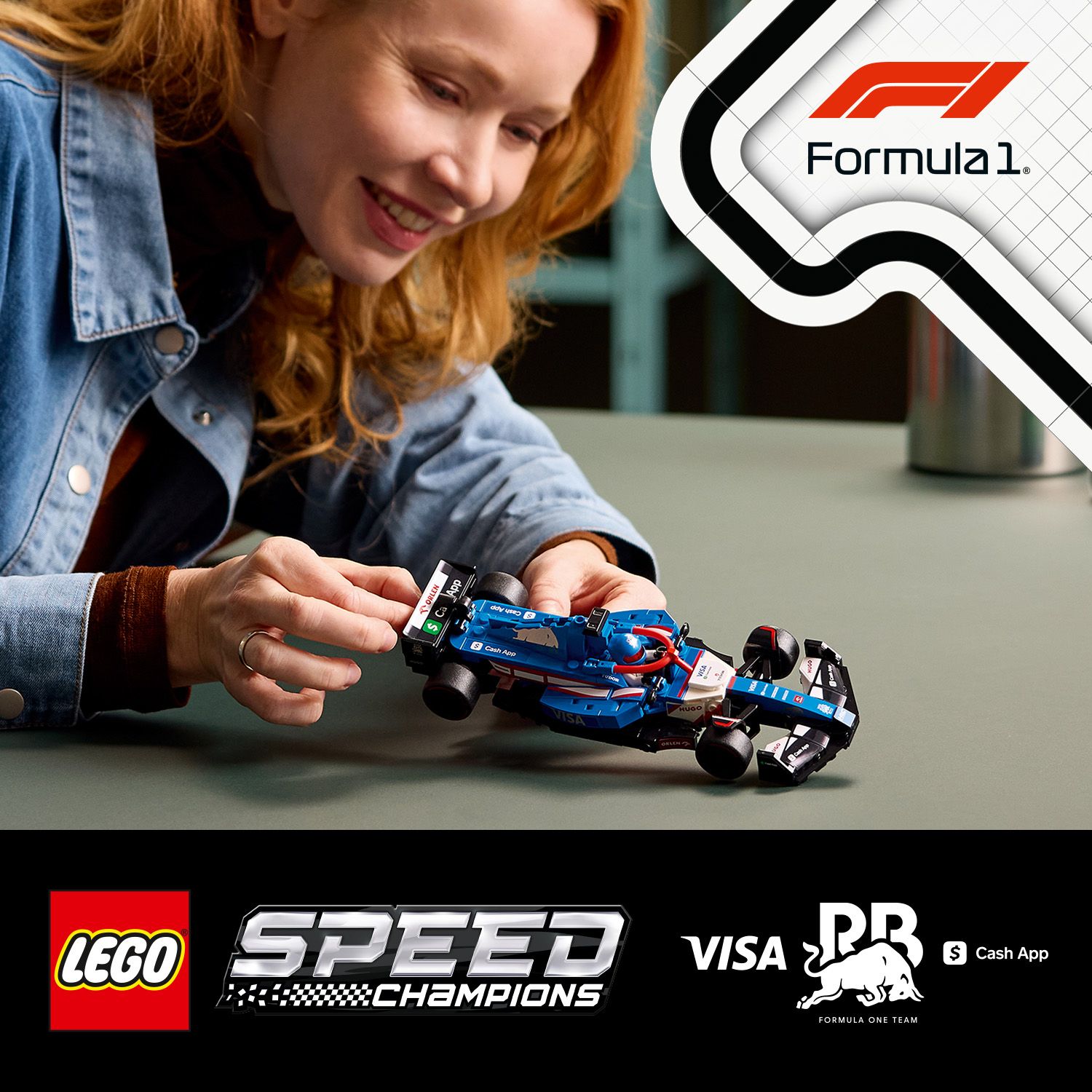 Zestaw Bolid F1® Visa Cash App RB VCARB 01