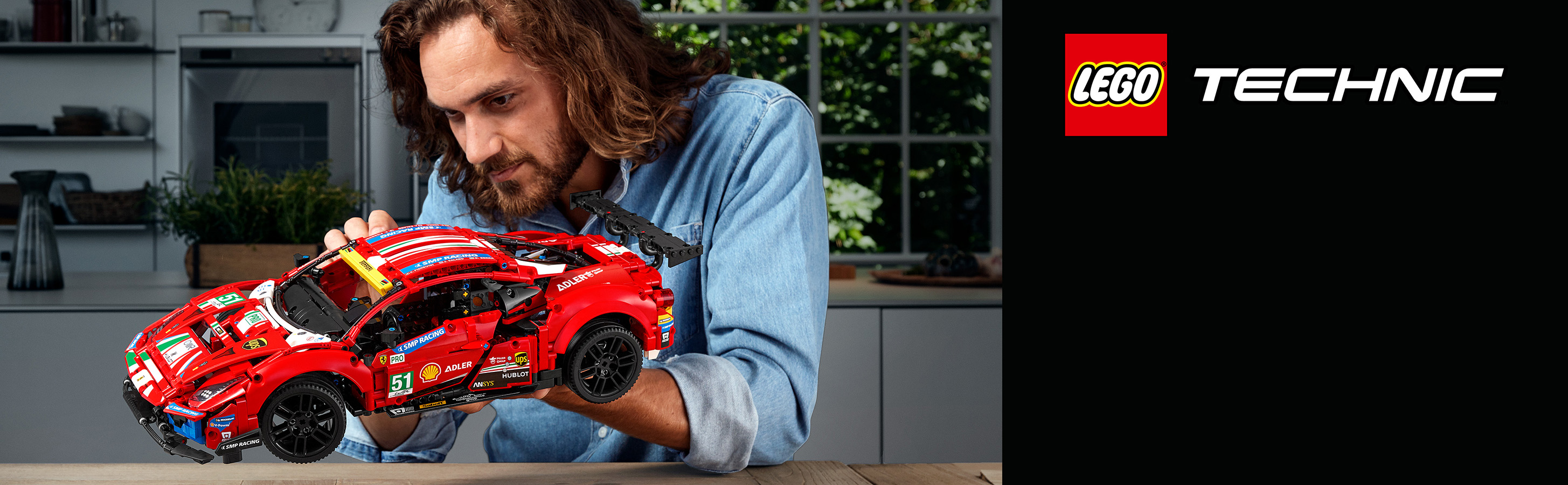Zbuduj własne Ferrari LEGO® Technic