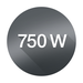Mocny silnik 750 W
