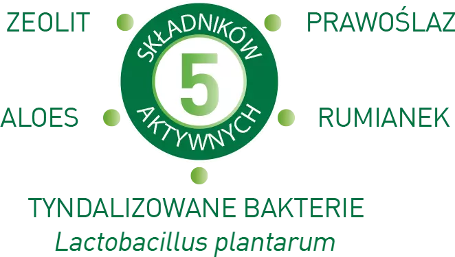 Zeolit, Prawoślaz, Aloes, Rumianek