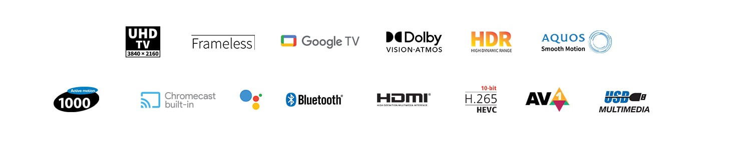 4K ULTRA HD LED SHARP GOOGLE TV