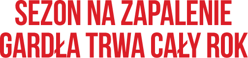 Sezon na zapalenie gardła trwa cały rok