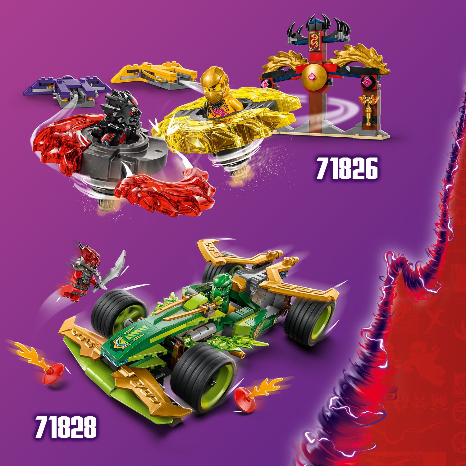 Więcej zestawów do kolekcji LEGO® NINJAGO®