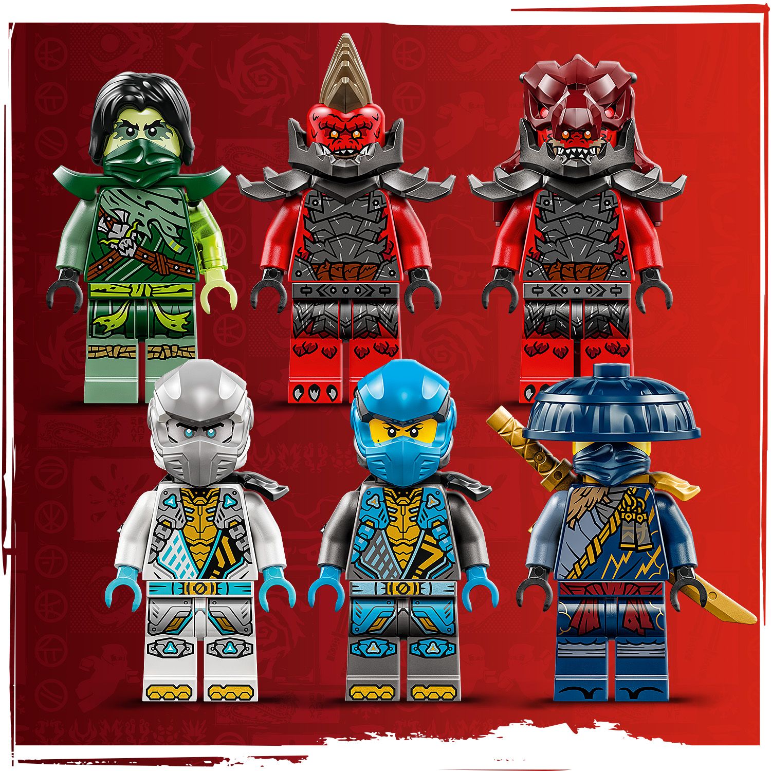 Sześć minifigurek NINJAGO®