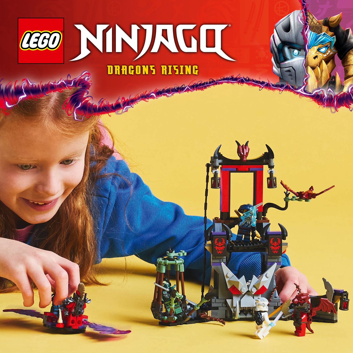 Zestaw LEGO® NINJAGO® z areną bitewną