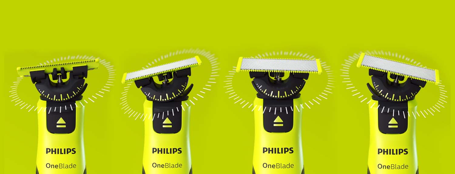 Philips Ostrze 360 - Większy komfort, mniej ruchów* Philips Ostrze 360 - Większy komfort, mniej ruchów*