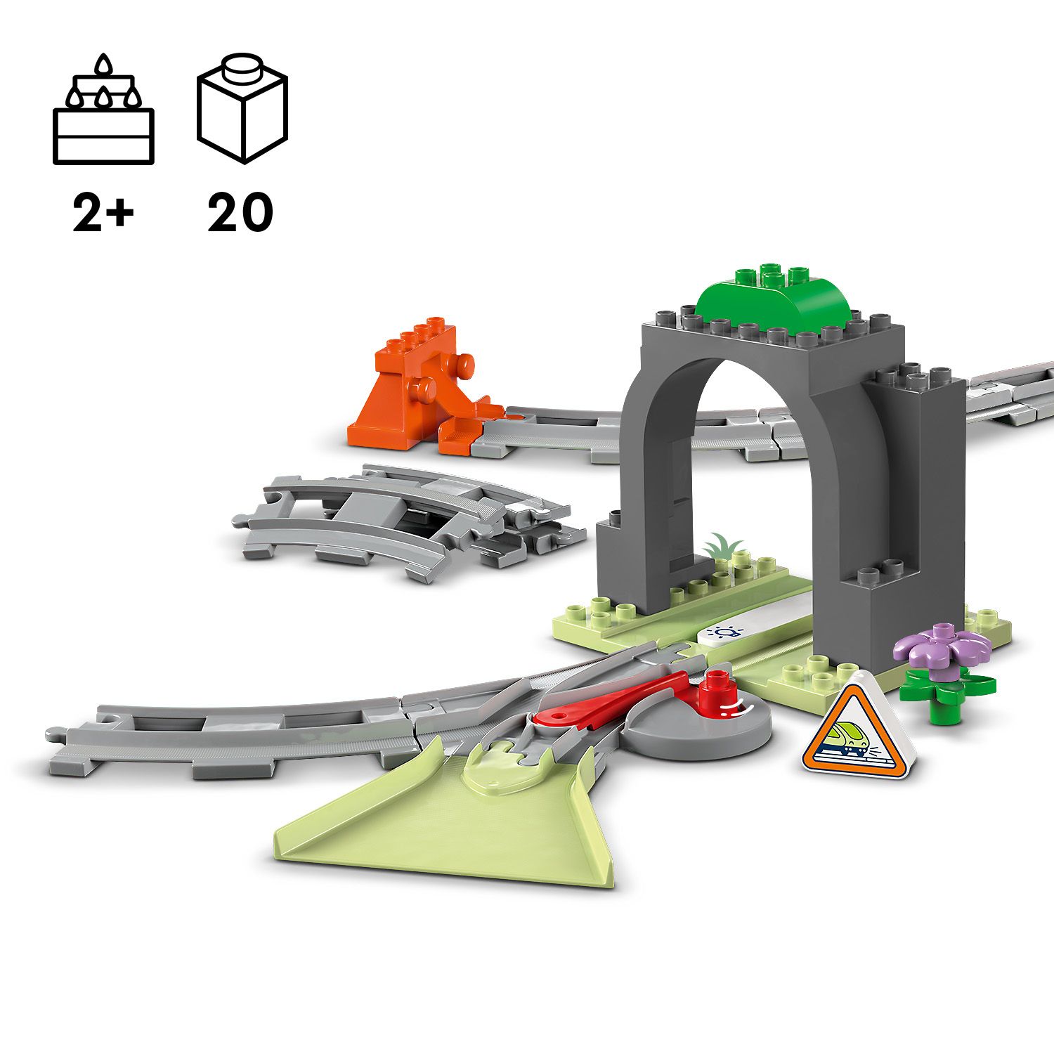 Dodatek do zestawów LEGO® DUPLO® z pociągami