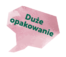 Duże opakowanie