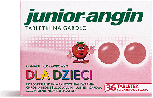 Opakowanie syropu junior-angin