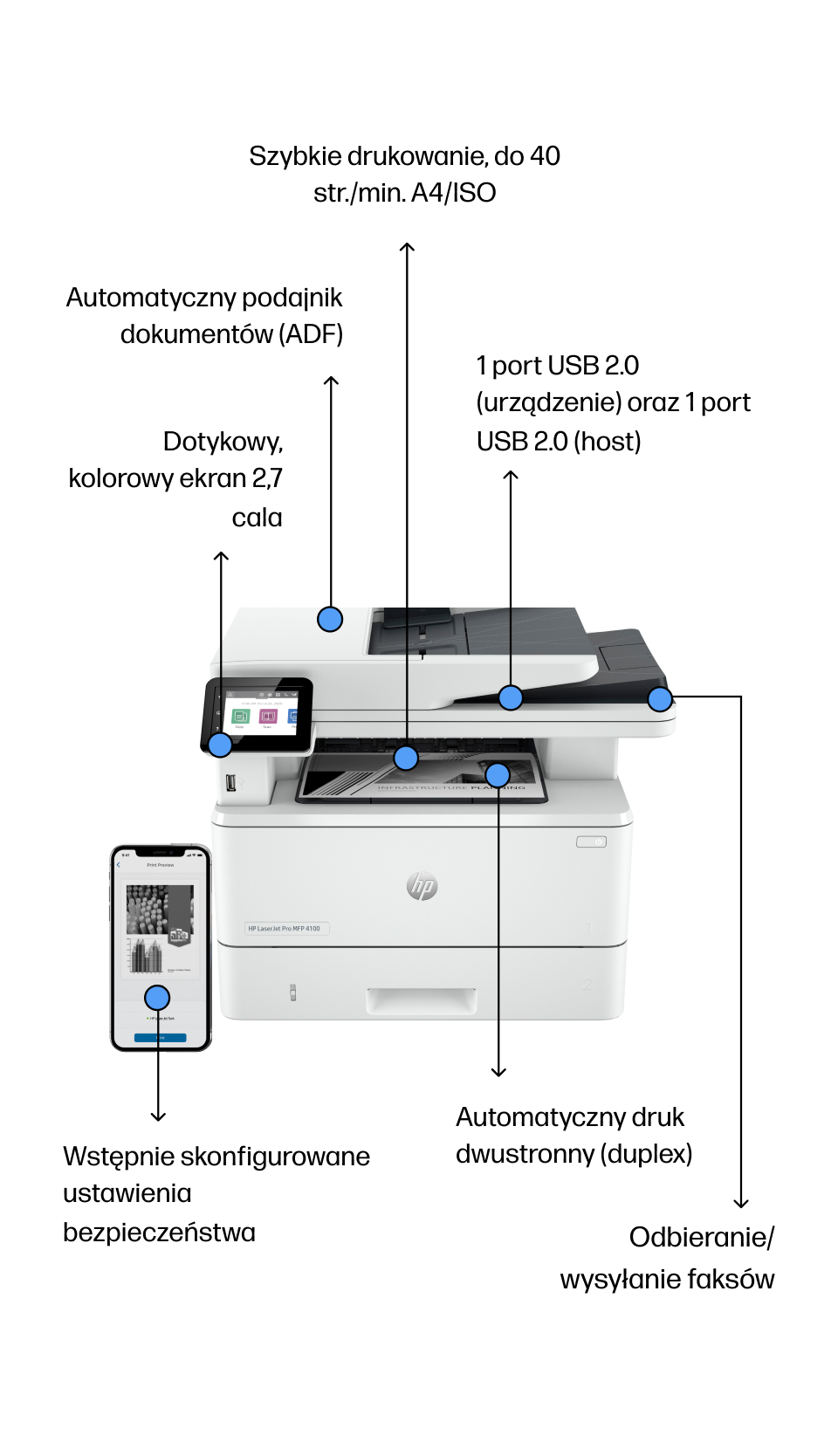 Image: HP LaserJet Pro MFP 4100 HP LaserJet Pro MFP 4100