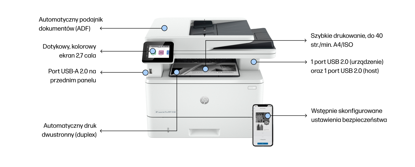 Image: HP LaserJet Pro MFP 4100 HP LaserJet Pro MFP 4100