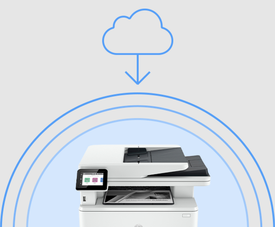 Image: HP LaserJet Pro MFP 4100 HP LaserJet Pro MFP 4100