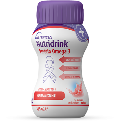 Dostępny na Ceneo Nutridrink Protein Omega 3 truskawkowo-malinowy Dostępny na Ceneo Nutridrink Protein Omega 3 truskawkowo-malinowy