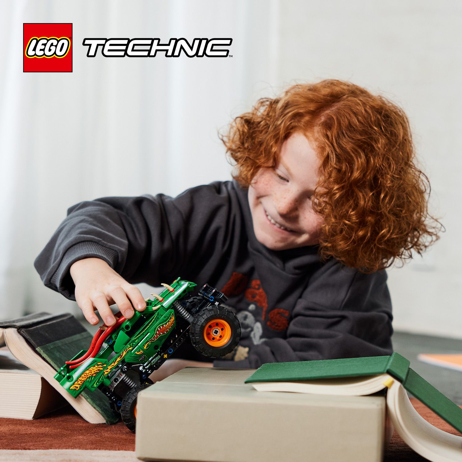 Zabawny model dla fanów monster trucków