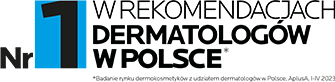 Nr 1 marka w Polsce w rekomendacjach dermatologów.