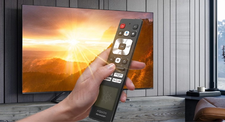 4K ULTRA HD QLED SHARP GOOGLE TV