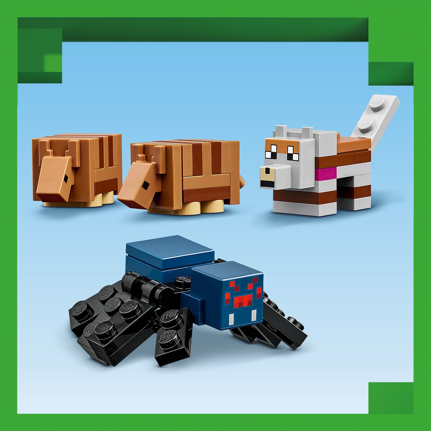Mnóstwo figurek z Minecrafta®