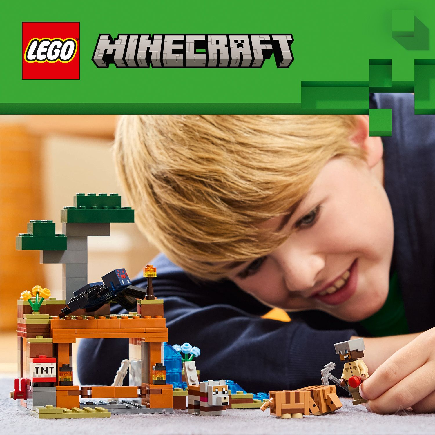 Przygoda w pancernikowej kopalni Minecraft®