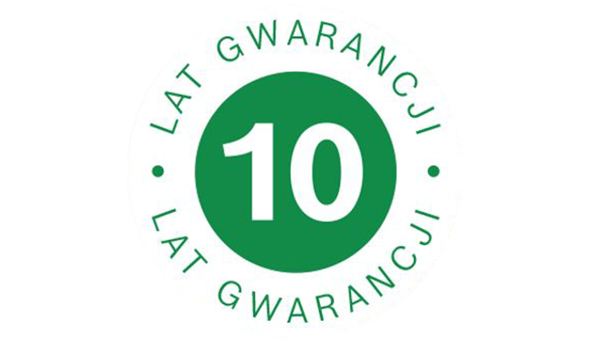 10-lat gwarancji na silnik - technologia silników Bosch z 10-letnią gwarancją.