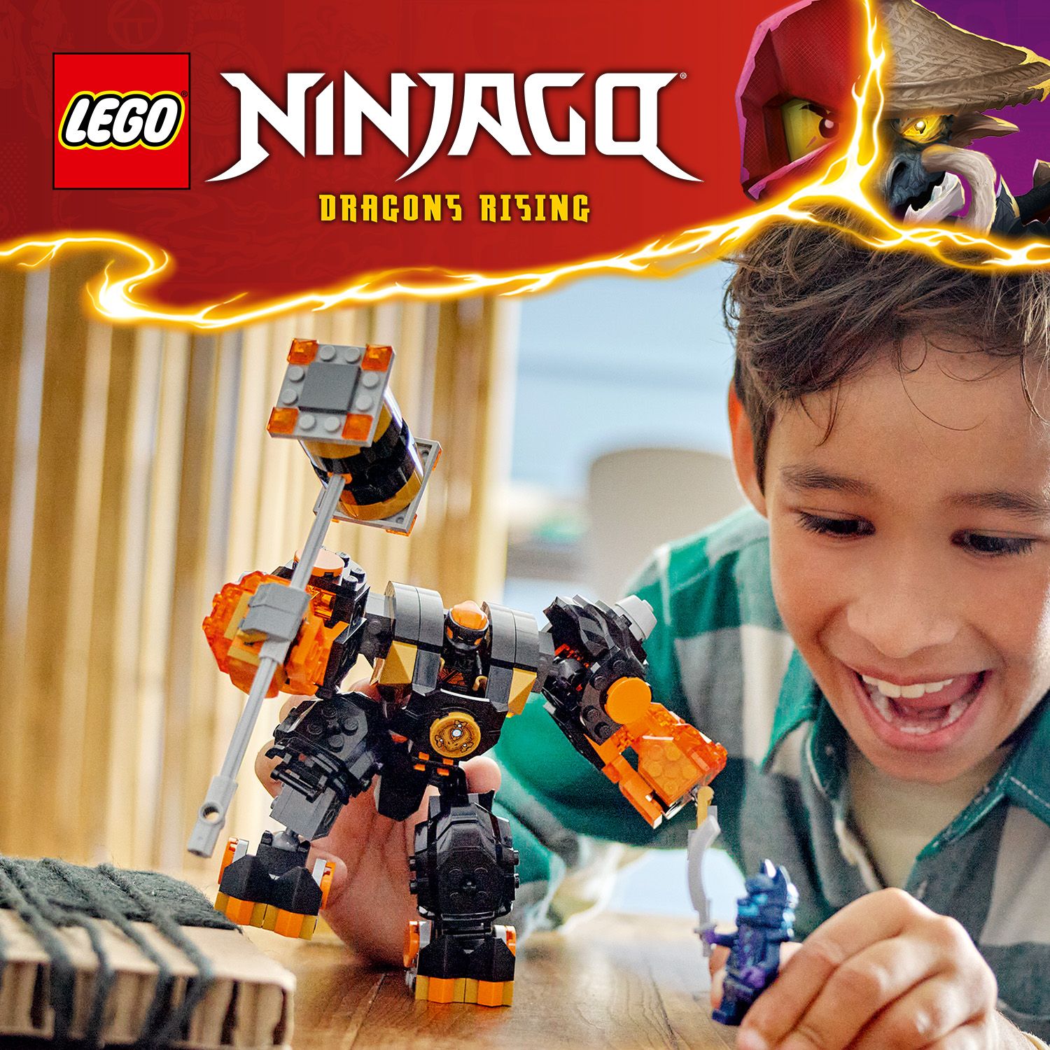 Zestaw NINJAGO® z mechem do przebudowywania
