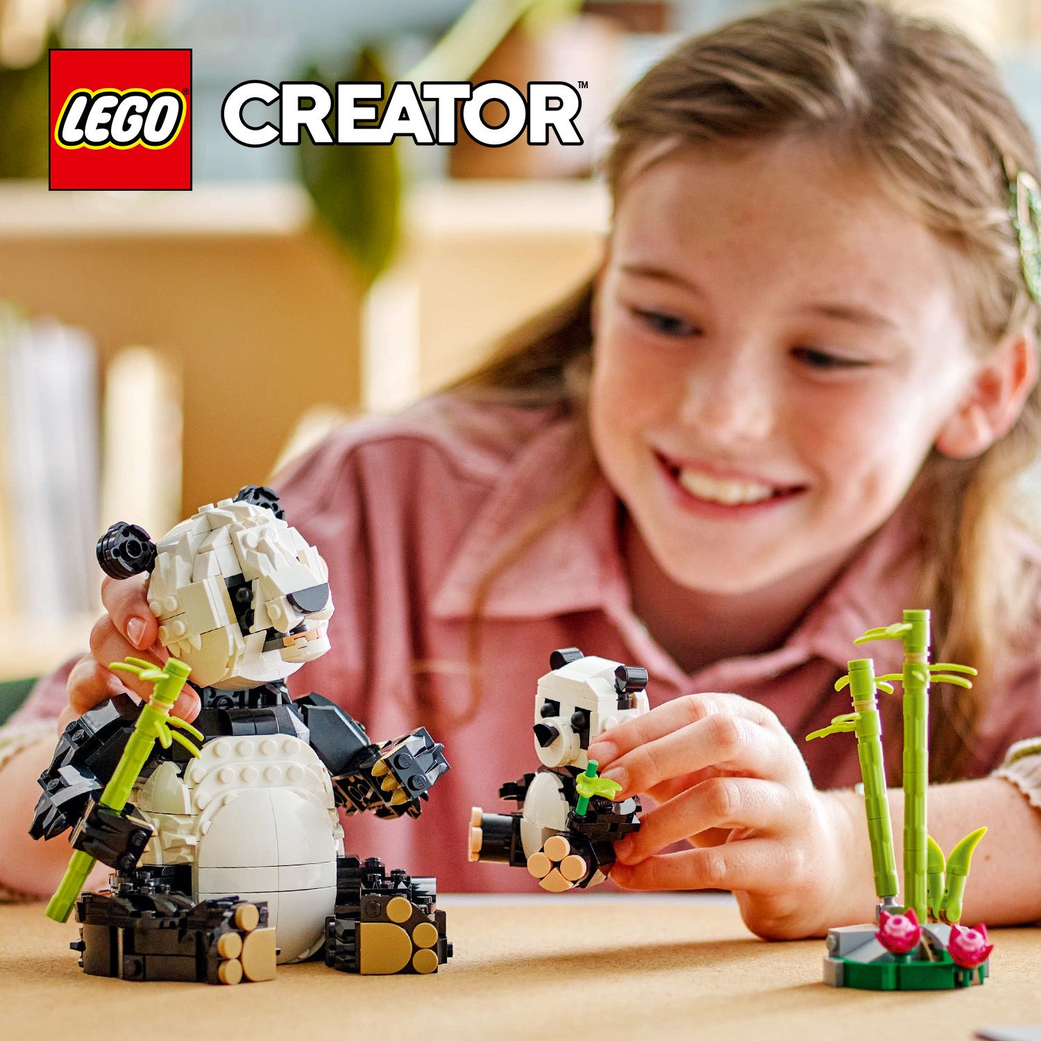 Trzy zwierzęta LEGO® w jednym zestawie