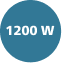 Moc 1200 W - symbol Moc 1200 W - symbol