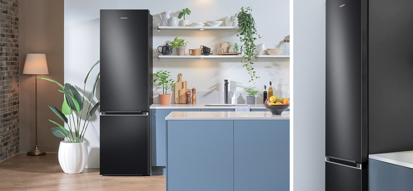 Lodówka RB38C607AB1 - wzornictwo Built-In Lodówka Samsung RB38C607AB1 - wzornictwo Built-In