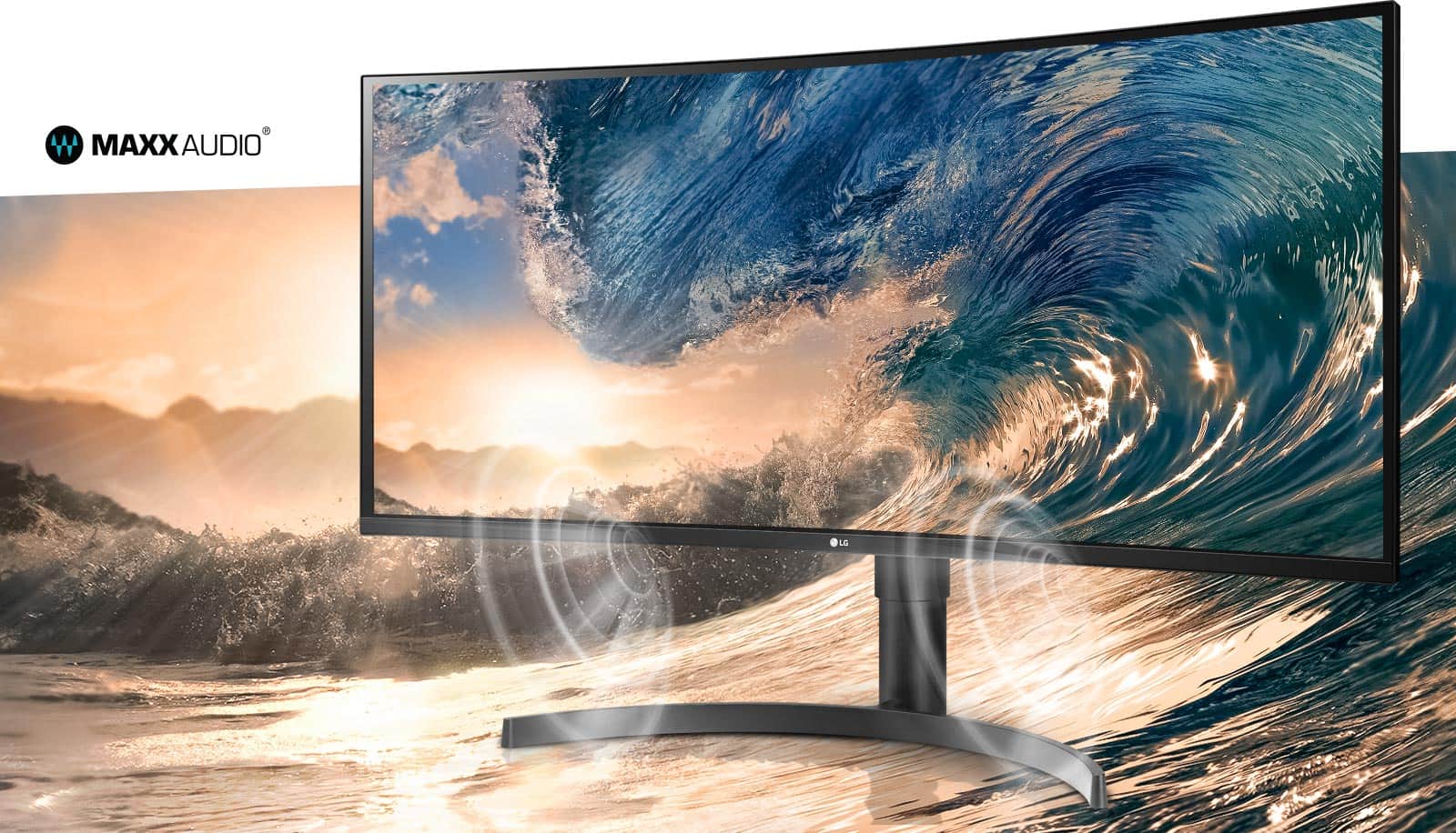 Wciągający dźwięk dzięki technologii MaxxAudio